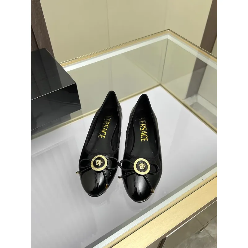 Versace shoes for Womens Versace Flats #A64769