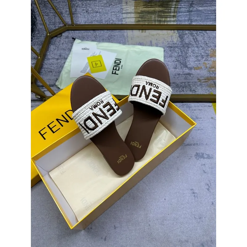 Fendi shoes for Fendi slippers for women #A37397