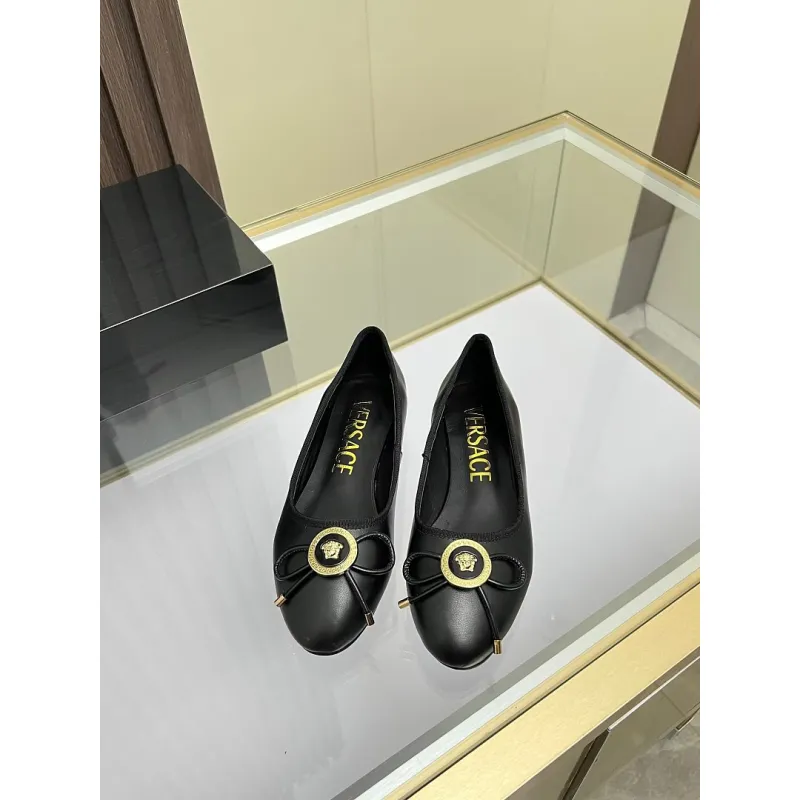Versace shoes for Womens Versace Flats #A64770
