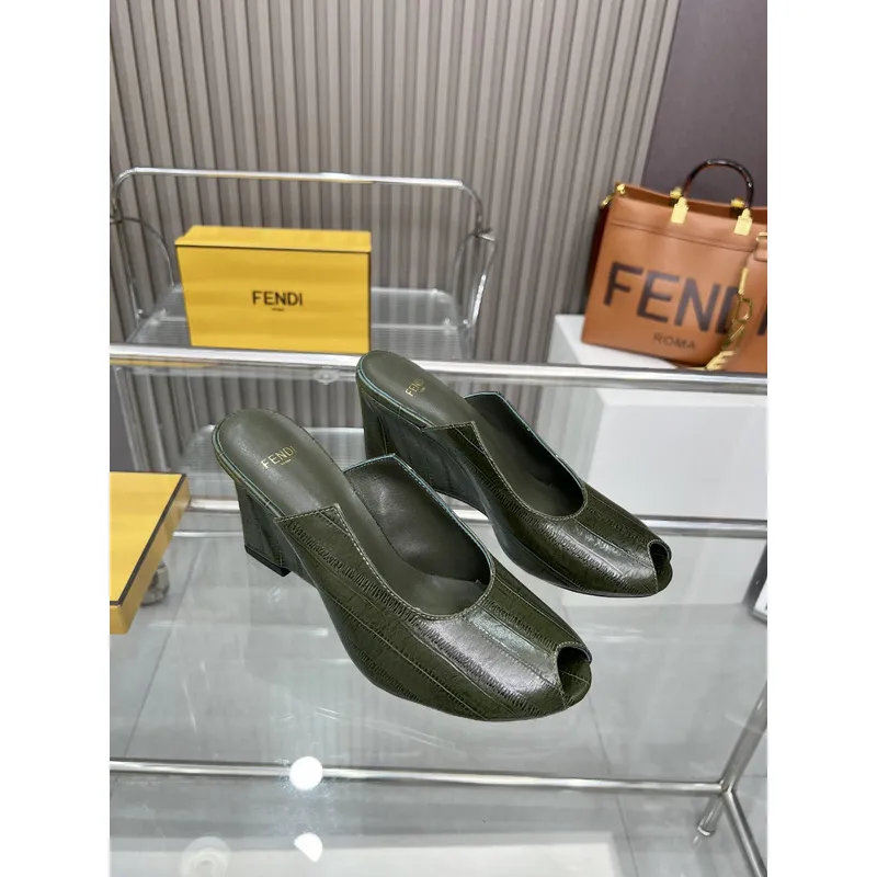 Fendi shoes for Fendi High-heeled shoes for women #A52456