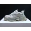 New Balenciaga 17FW Triple S Sneakers Mens Women Casual Shoes Triple S Clear Sole White Green Black Red Rainbow Sports Outdoor Dad Shoe #9875178
