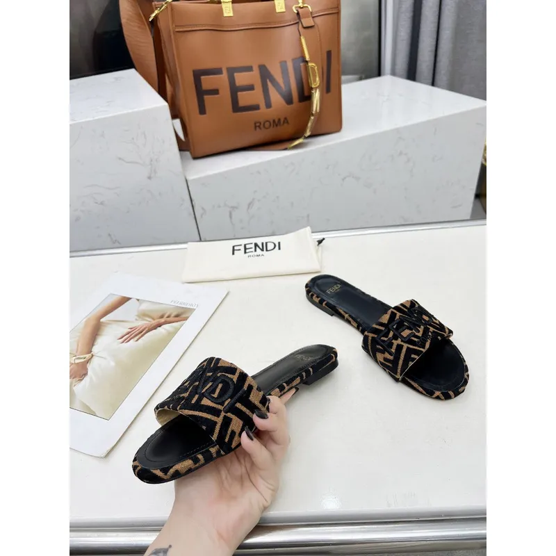 Fendi shoes for Fendi slippers for women #A50750