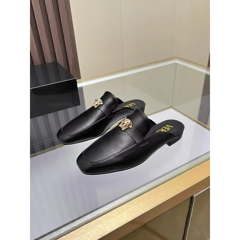 Versace shoes for Womens Versace Slippers heel height:2cm #A64791