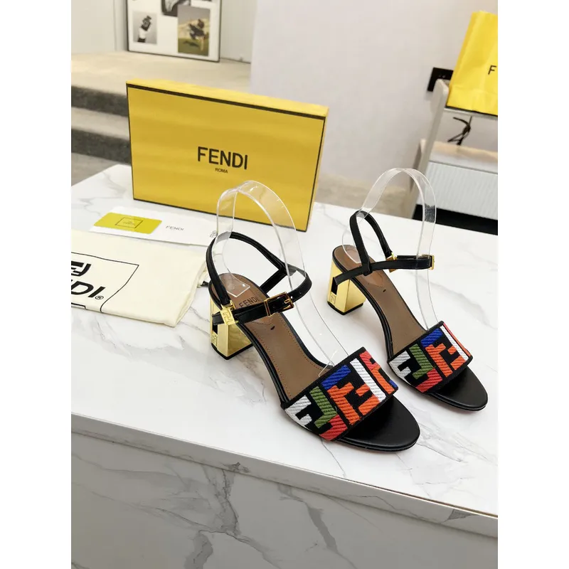 Fendi shoes for Fendi High-heeled shoes for women #A49596
