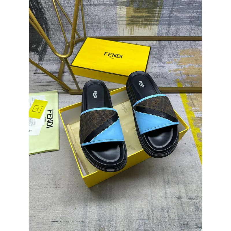Fendi shoes for Fendi Slippers for men #A50783