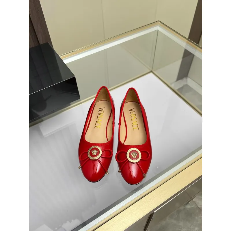 Versace shoes for Womens Versace Flats #A64768