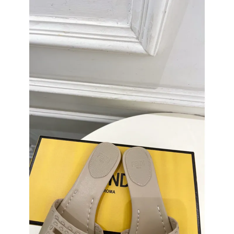 Fendi shoes for Fendi slippers for women #A65237