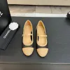 Chanel shoes for Womens Chanel Pumps Mary Jane Shoes Heel height:1.5cm/5cm  #A53215