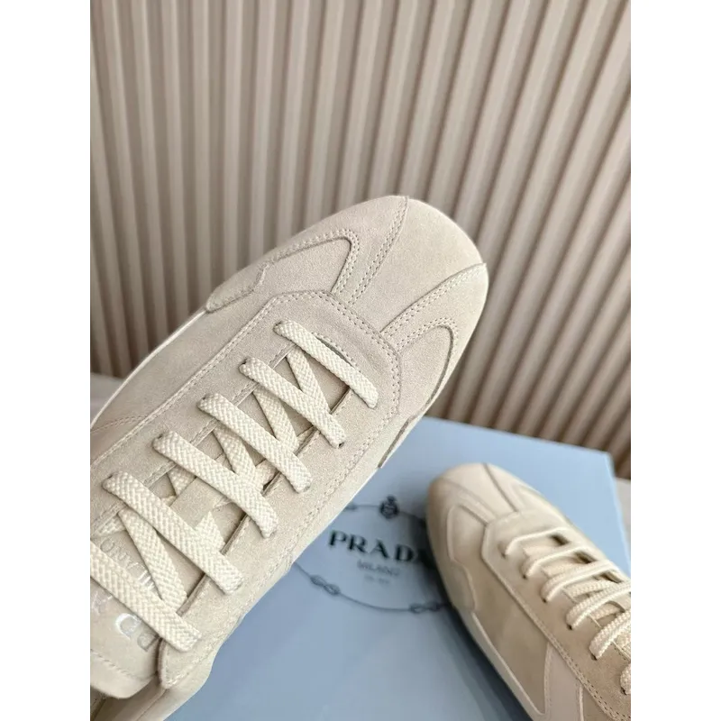Prada Shoes Prada Sneakers Prada Rank Suede T-Toe Retro Runner Sneakers #A53234