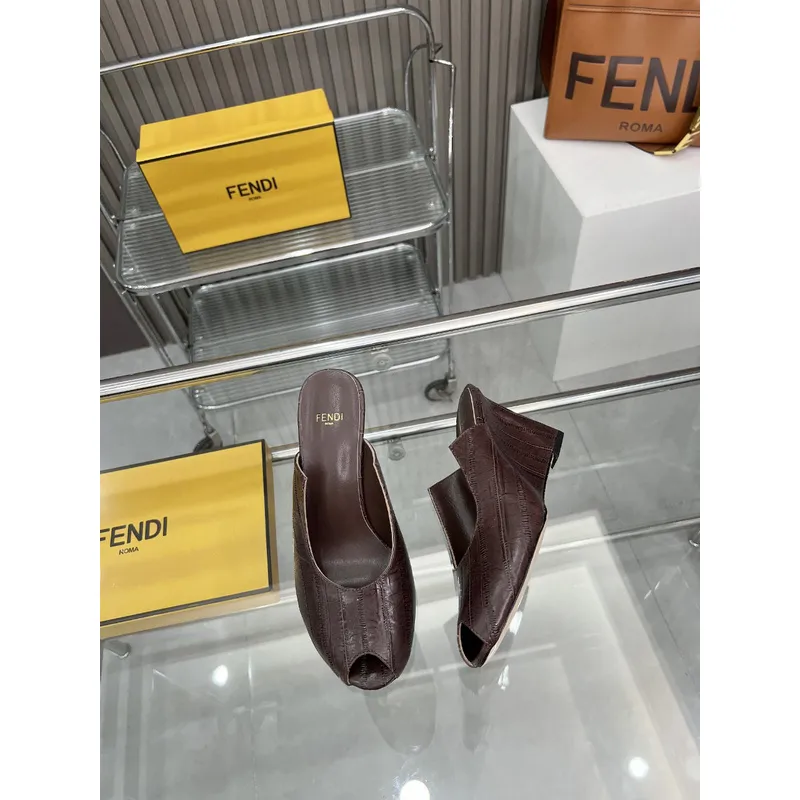 Fendi shoes for Fendi High-heeled shoes for women #A52456