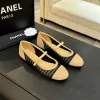 Chanel shoes for Womens Chanel Pumps Mary Jane Shoes Heel height:1.5cm/5cm  #A53215