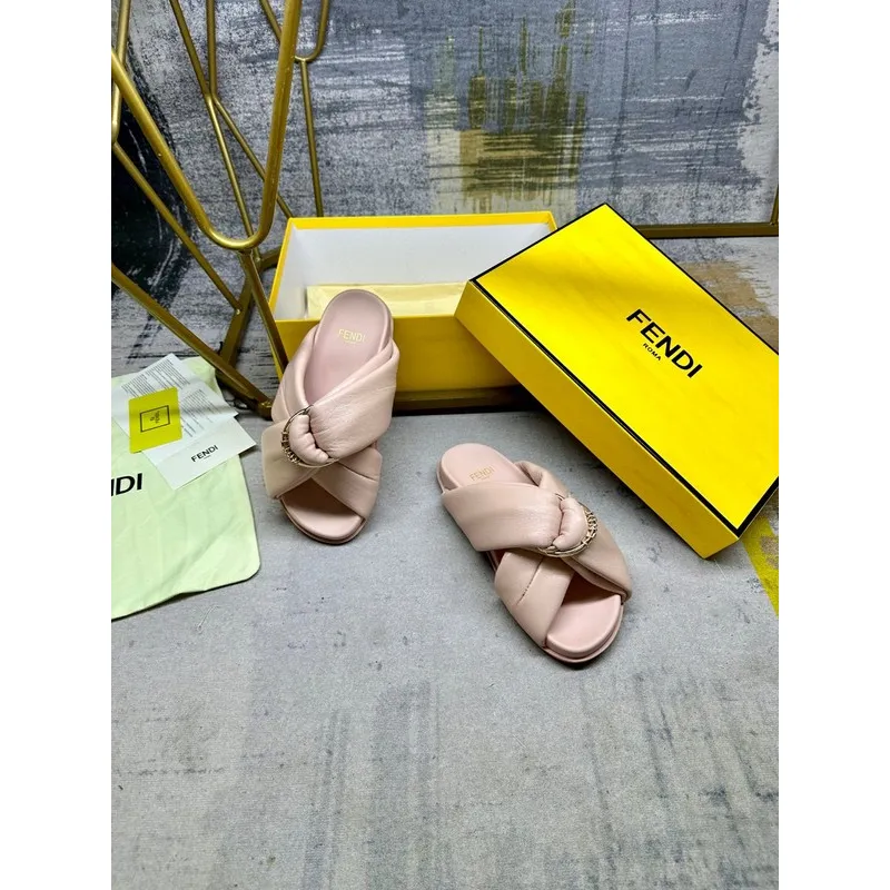 Fendi shoes for Fendi slippers for women #A49897