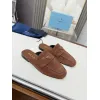 Prada Shoes for Womens Prada Slippers Brown/Black/Red #A47885