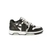 Off-White Mens Sneakers Out Of Office Calf Leather Blue/Black/Grey #A29165 Off-White Mens Sneakers Out Of Office Calf Leather Blue/Black/Grey #A29165