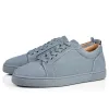 2020 CL Redbottom red bottoms men women fashion luxury designer shoes spike high top sneakers black white bred grey leather suede flats casual shoe #9874153