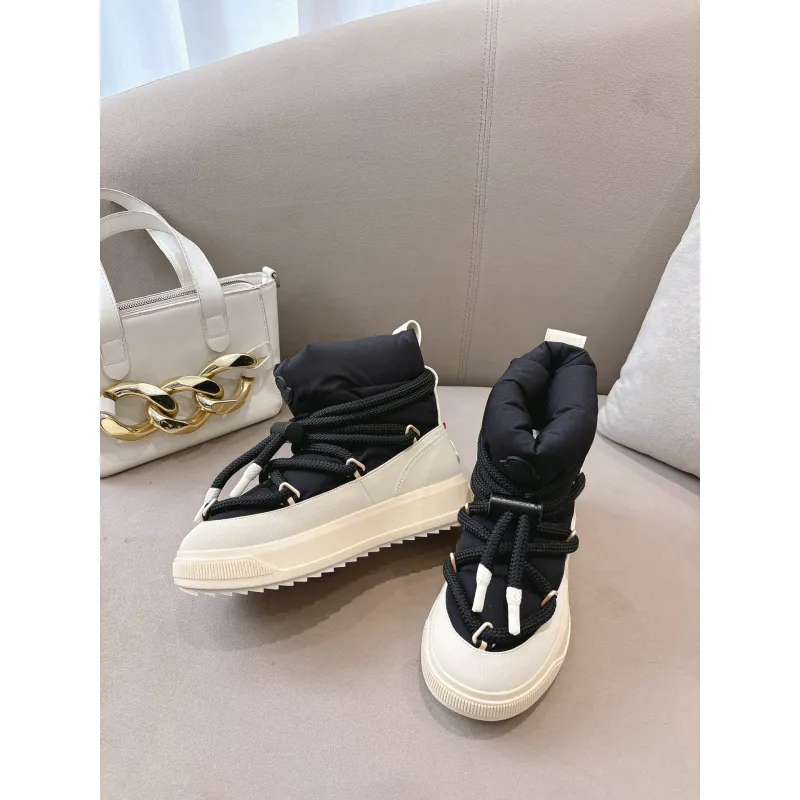 Moncler AltiVe 2025 Winter Padded Snow Boots Drawstring Design Multi Color Options for Unisex Luxury Warm Footwear #A57773