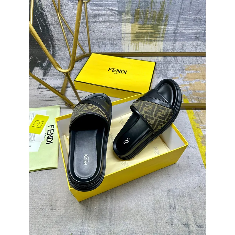 Fendi shoes for Fendi Slippers for men #A50785