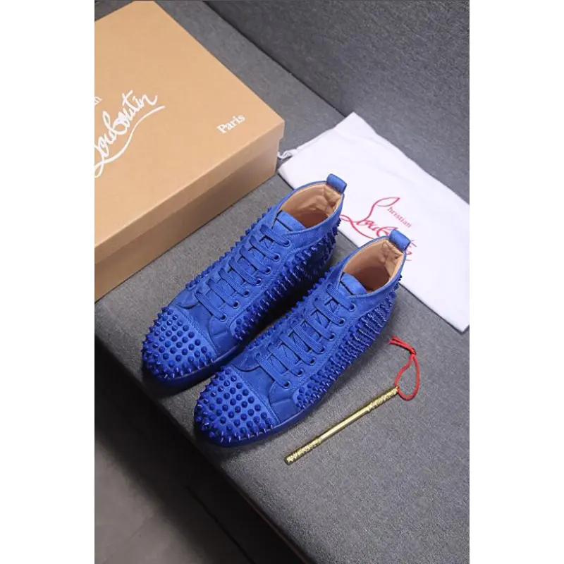 CL Redbottom Bottom Red Bottoms Studded Spikes CL Mens casual Shoes Sneakers (4 colors) #963398