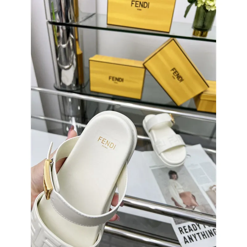 Fendi shoes for Fendi Slippers for men #A52446
