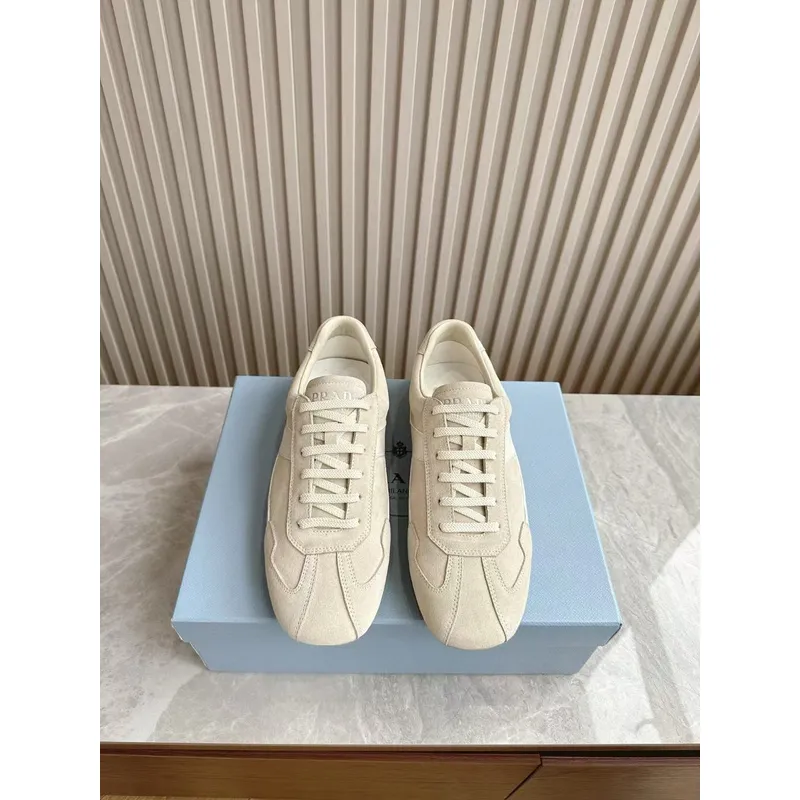 Prada Shoes Prada Sneakers Prada Rank Suede T-Toe Retro Runner Sneakers #A53234
