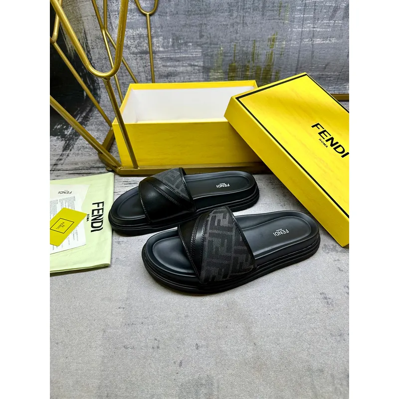 Fendi shoes for Fendi Slippers for men #A50794