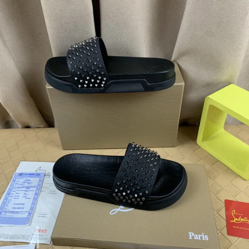CL Redbottom Shoes for Mens CL Slippers #A36877