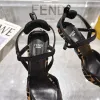 Fendi shoes for Fendi High-heeled shoes for women #A61799