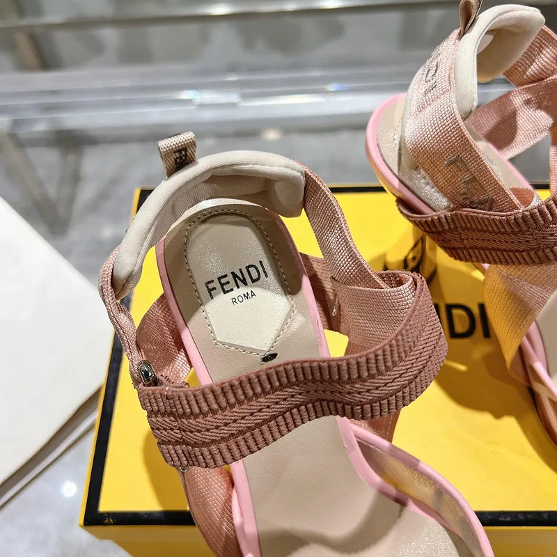 Fendi Womens Colibri 55MM/85MM Embellished Leather Slingback Pumps #A49031