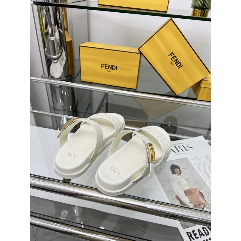 Fendi shoes for Fendi Slippers for men #A52446