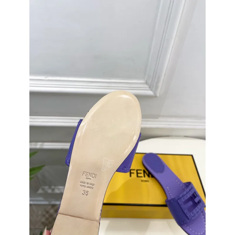 Fendi shoes for Fendi slippers for women #A65238