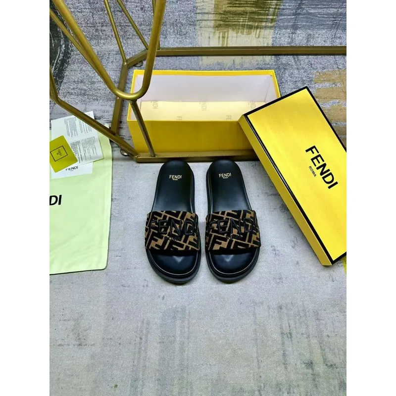 Fendi shoes for Fendi Slippers for men and women #A52530 Fendi shoes for Fendi Slippers for men and women #A52530