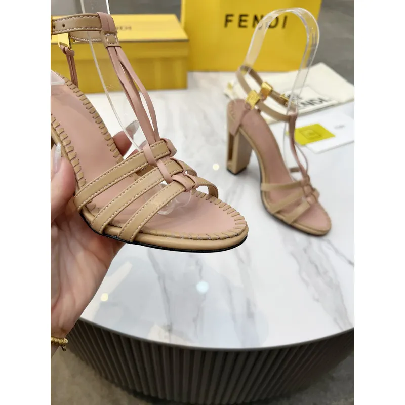 Fendi shoes for Fendi High-heeled shoes for women #A49597