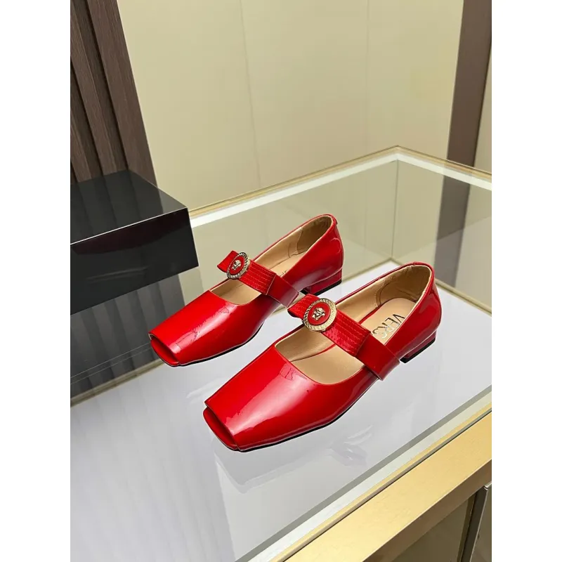 Versace shoes for Womens Versace Flats #A64785