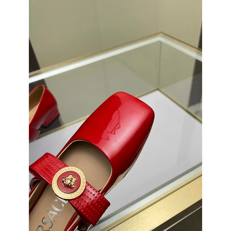 Versace shoes for Womens Versace Flats #A64793