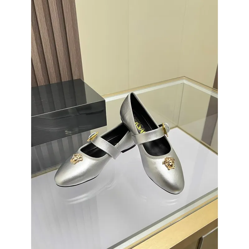 Versace shoes for Womens Versace Flats #A64771