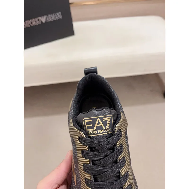 Arm*ni Multi-Tone Sneakers - Fashion & Structured #A48666
