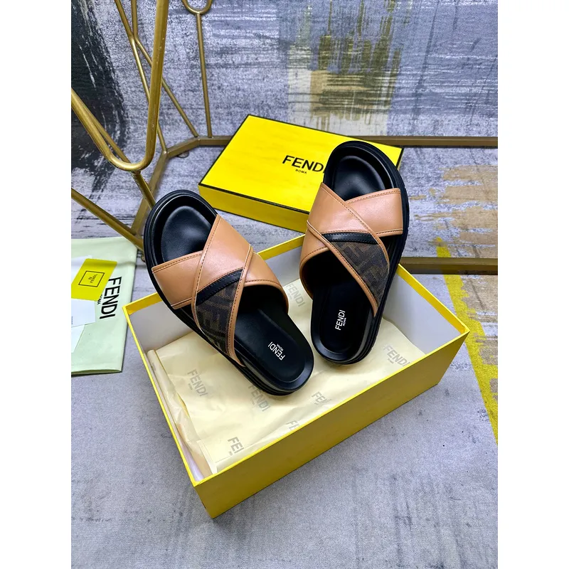 Fendi shoes for Fendi Slippers for men #A50789 Fendi shoes for Fendi Slippers for men #A50789