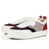 2020 CL Redbottom red bottoms men women fashion luxury designer shoes spike high top sneakers black white bred grey leather suede flats casual shoe #9874153