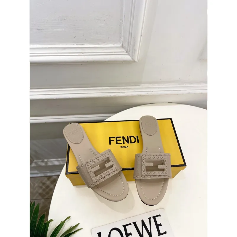 Fendi shoes for Fendi slippers for women #A65237