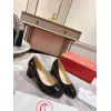 Womens CL Pumps CL Redbottom Miss Sab 85MM Patent Leather Black Pumps #A53126