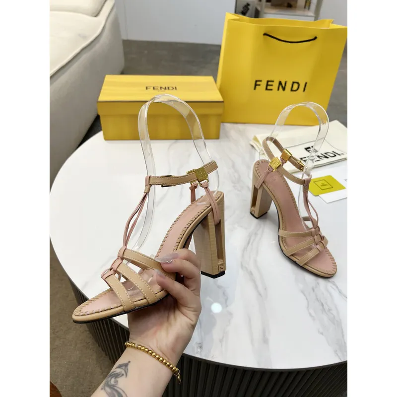 Fendi shoes for Fendi High-heeled shoes for women #A49597