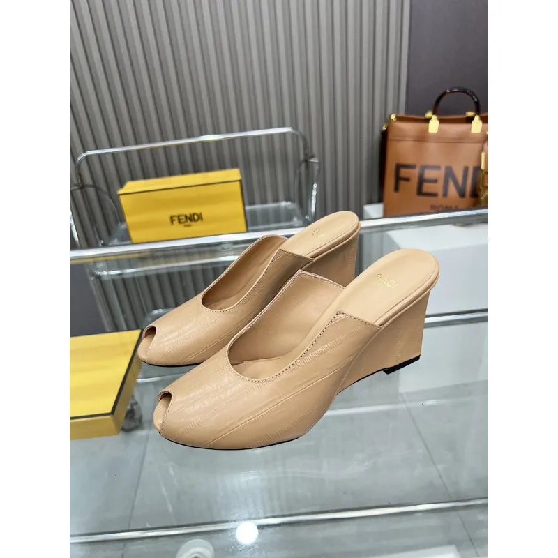Fendi shoes for Fendi High-heeled shoes for women #A52456