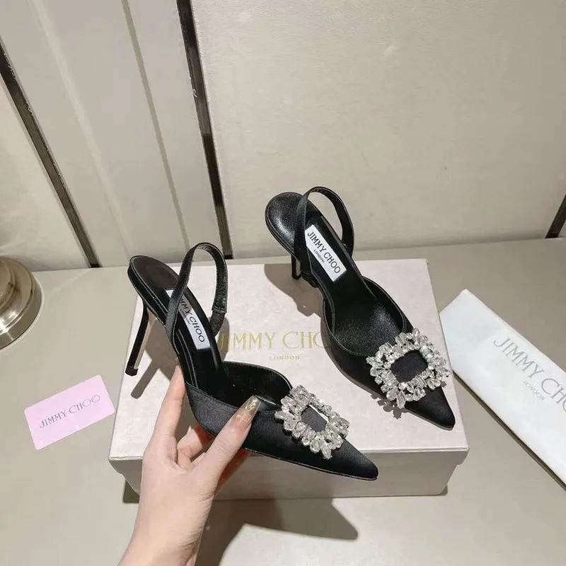 Jimmy Choo Ladies sandals  high heels 6.5 cm Shoes #A24563