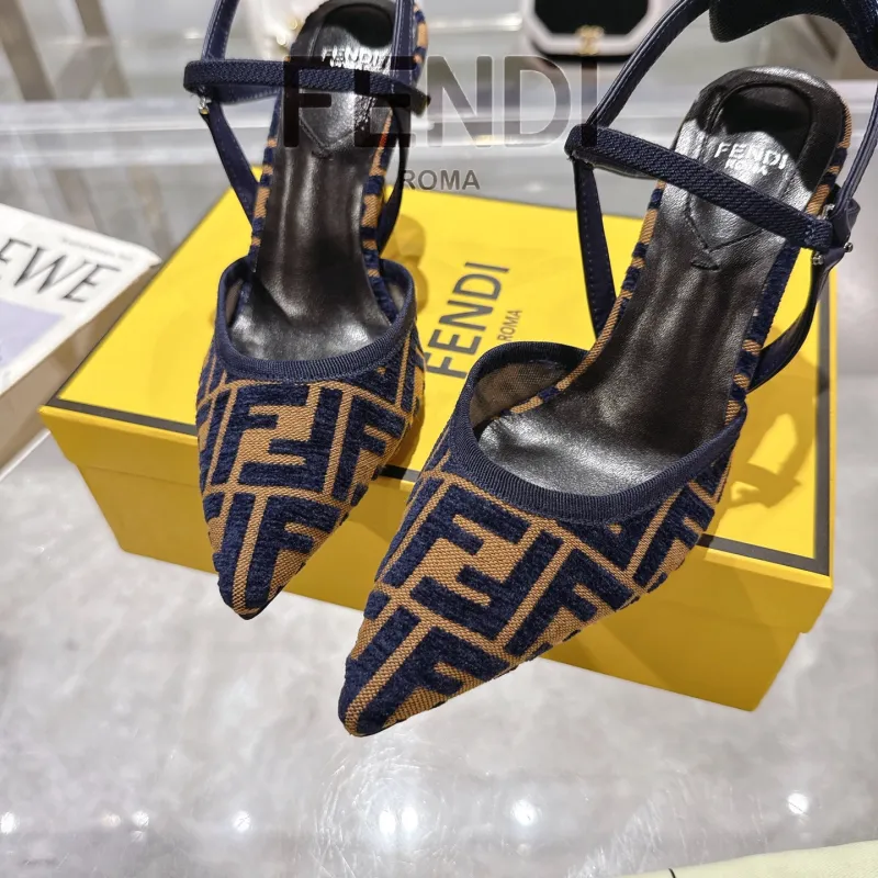 Fendi shoes for Fendi High-heeled shoes for women #A61797