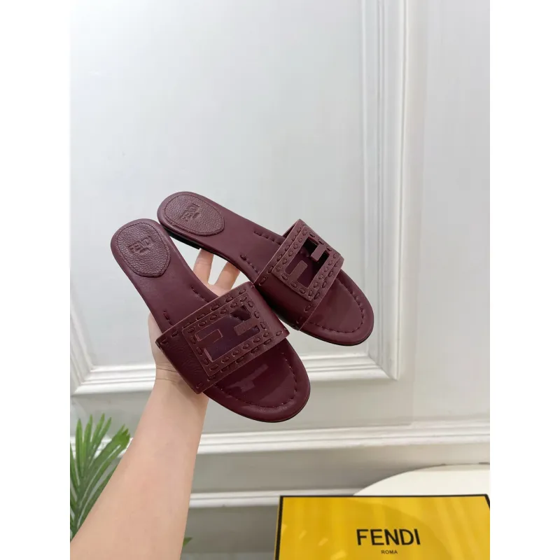 Fendi shoes for Fendi slippers for women #A65240