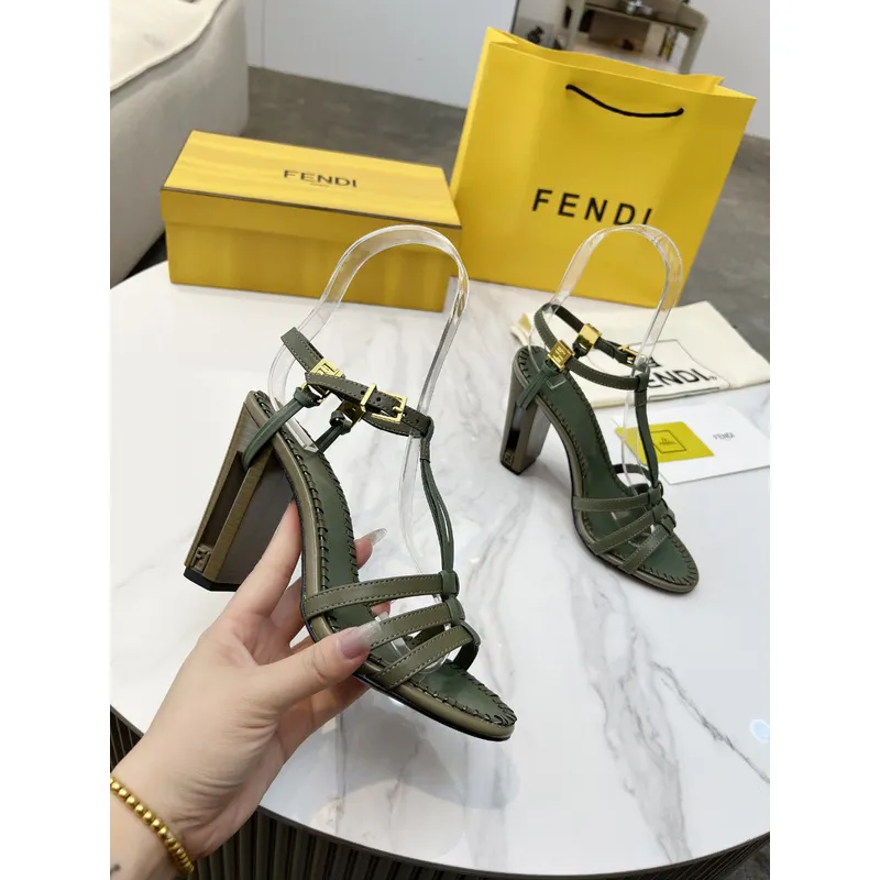 Fendi shoes for Fendi High-heeled shoes for women #A49597