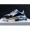 New Balenciaga 17FW Triple S Sneakers Mens Women Casual Shoes Triple S Clear Sole White Green Black Red Rainbow Sports Outdoor Dad Shoe #9875178