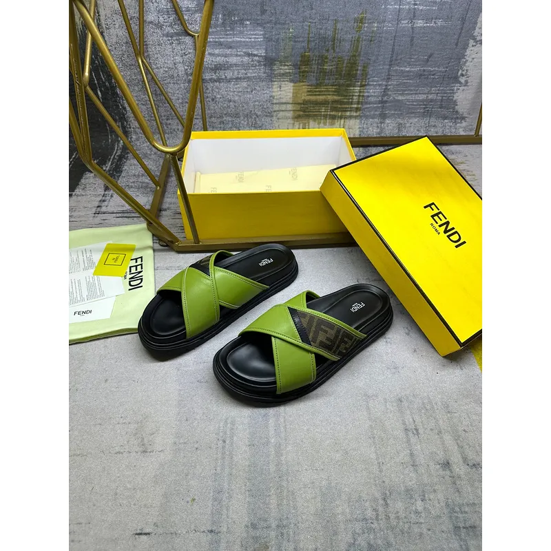 Fendi shoes for Fendi Slippers for men #A50788