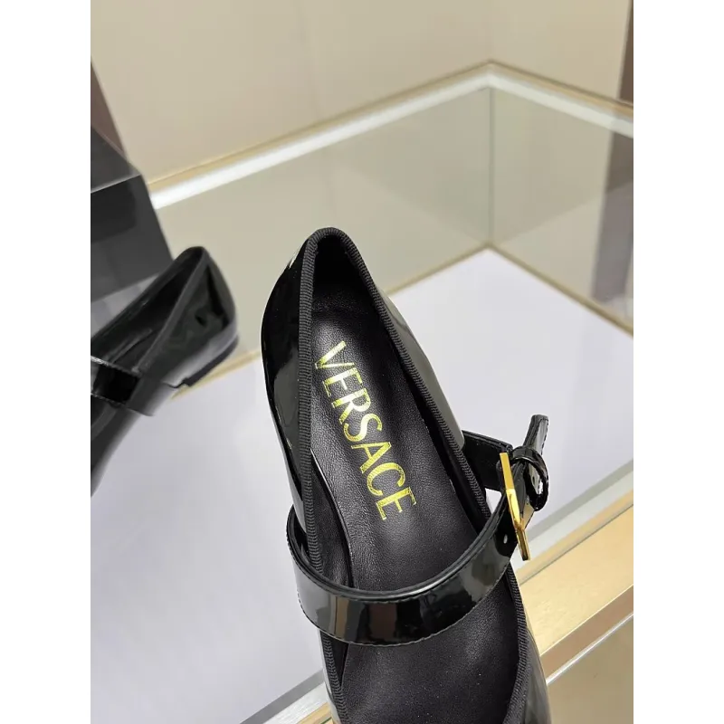 Versace shoes for Womens Versace Flats #A64773