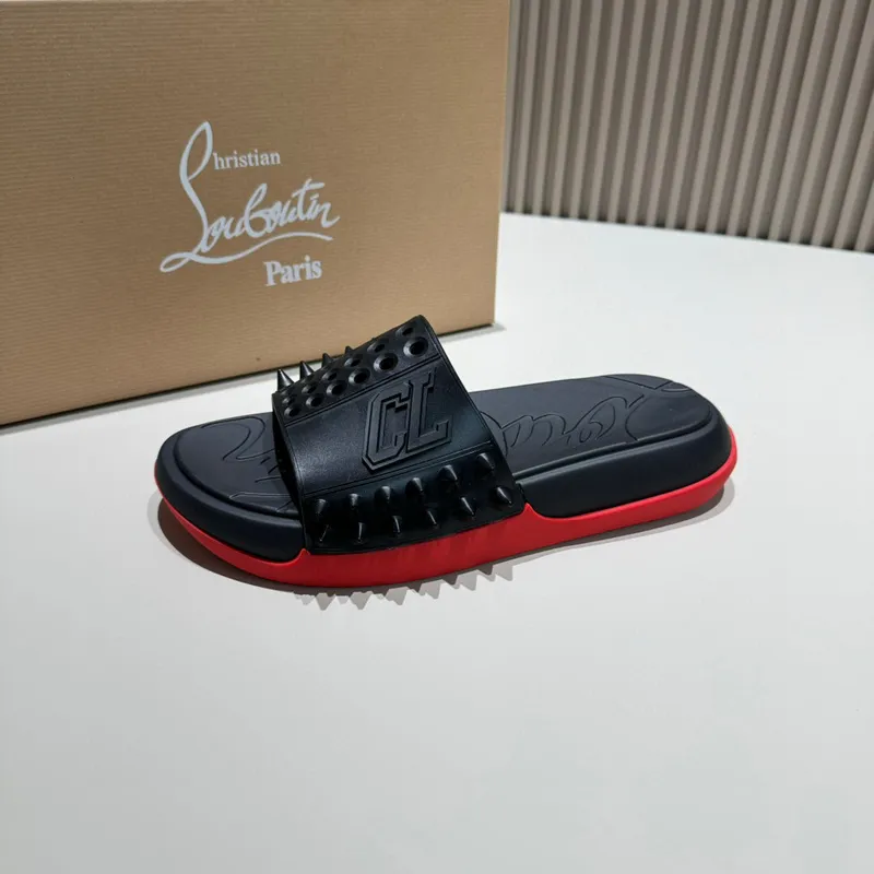CL Redbottom Shoes for Mens CL Slippers #A35075